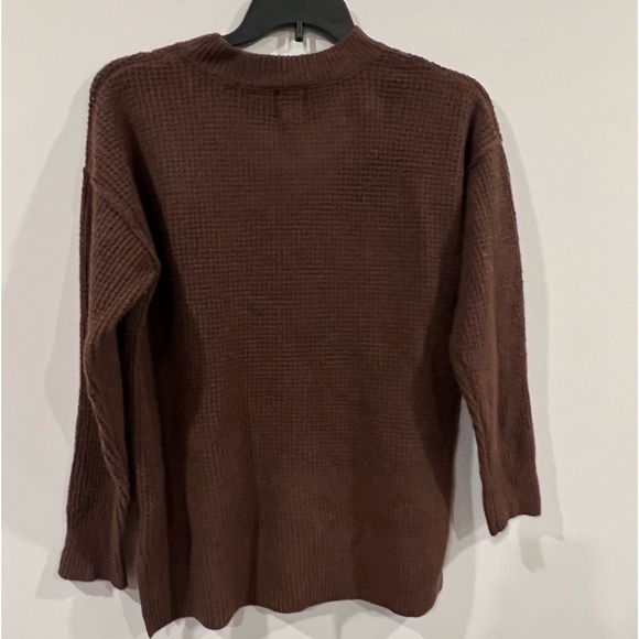 Hippie Rose Juniors Waffle-Knit Thermal Tunic Sweater - Picture 5 of 8